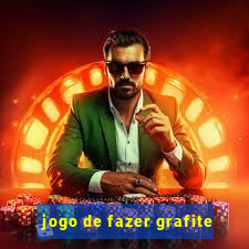 jogo de fazer grafite